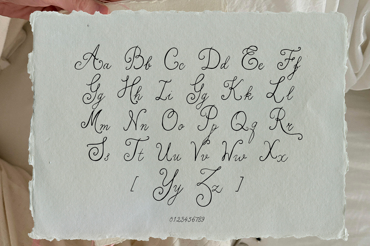 Gentle Script Edition No. 23, a Script Font by Mneme