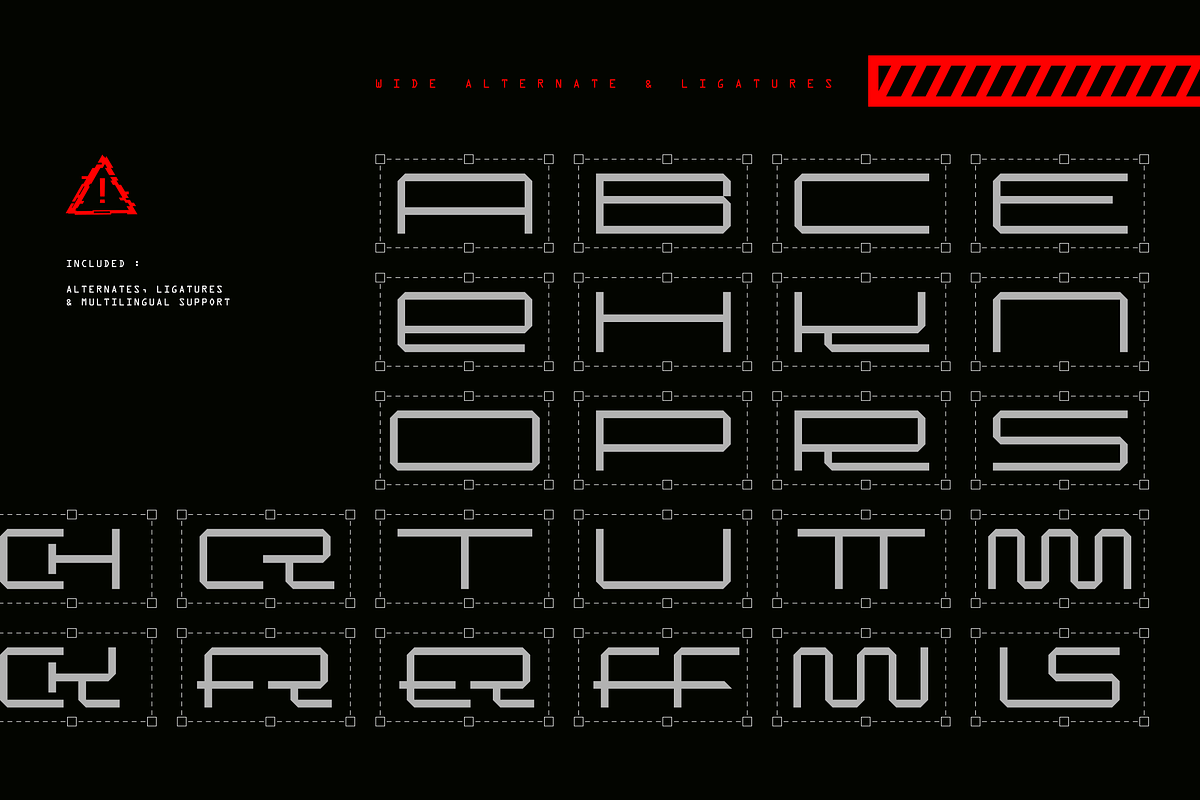 Venora - Extended Futuristic Display, a Sans Serif Font by Namara Creative Studio (Photo 8 of 12)