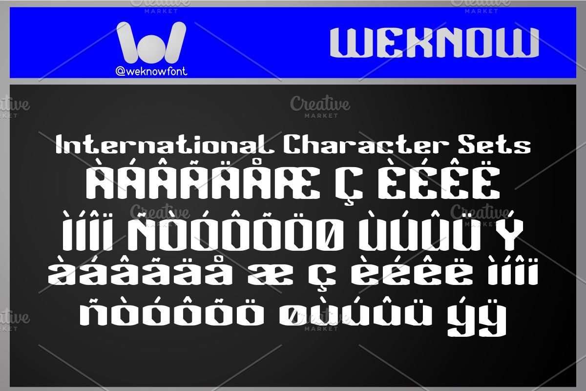 Bomberman font, a Font by weknow (Photo 7 of 9)
