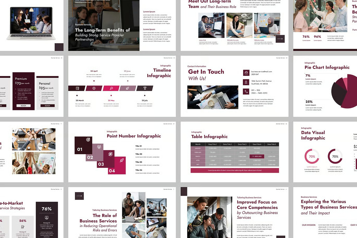 Business Service Pitch Keynote, a Presentation Template by Fit-tee (Photo 2 of 2)