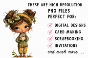 Whimsical Storybook Children Clipart, an Illustration by Libby Wishes (Thumbnail 6 of 7)