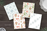 Watercolor Cozy Christmas set, an Illustration by OrangePeafowlArt (Thumbnail 13 of 14)