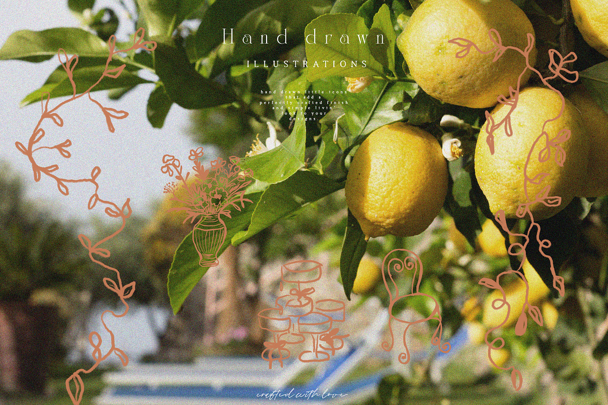 Handdrawn Dolce Vita Summer Icons, an Object Graphic by Laras Wonderland (Photo 8 of 14)