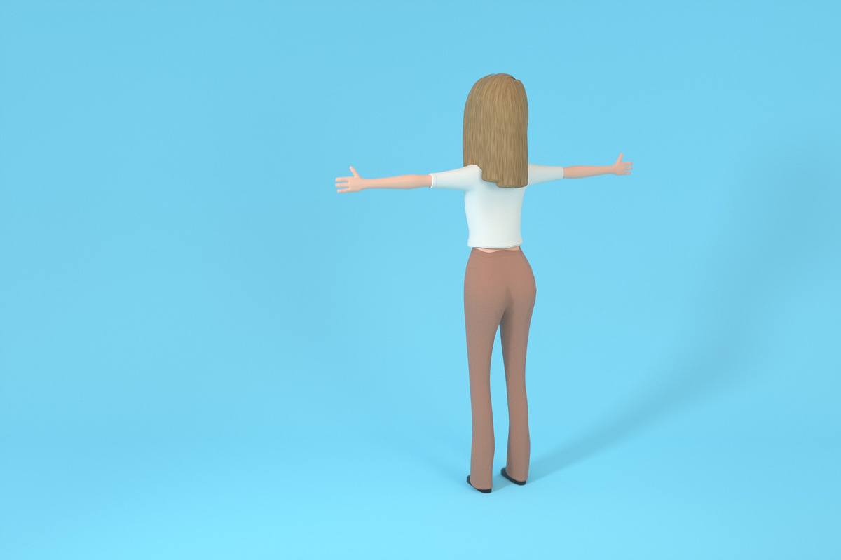 Female Character Lucy, a Characters & Person 3D Model by 3DTreatment (Photo 22 of 32)