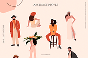 Abstract People prints modern art, a Person Illustration by Madiwaso (Thumbnail 6 of 12)