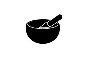 Minimal Mortar Pestle Silhouette, an Illustration by Designer_Momina (Thumbnail 2 of 14)