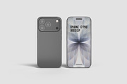 iPhone 17 Pro Max Mockups, an iPhone Mockup by graphiccrew (Thumbnail 4 of 16)