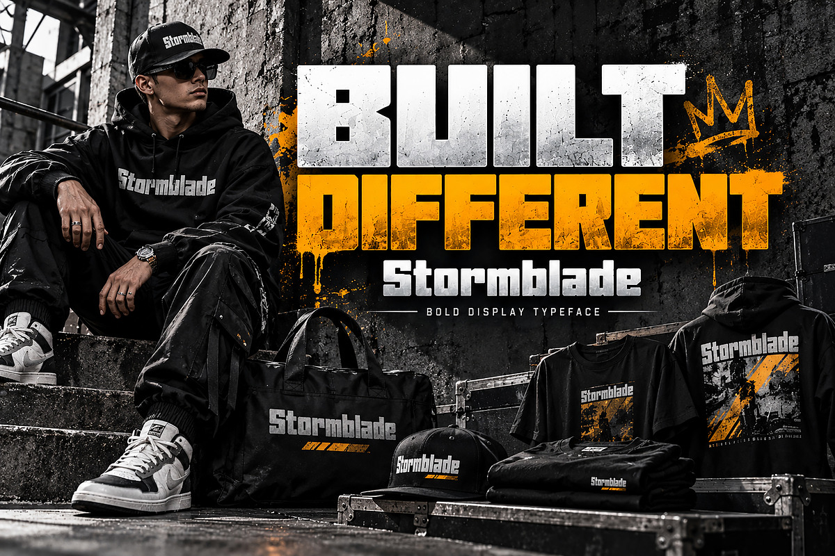 Stormblade, a Serif Font by Wow Magic (Photo 5 of 5)