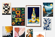 70 Minimalist Art Print Gallery, a Background Graphic by Muzi pear studio (Thumbnail 6 of 8)