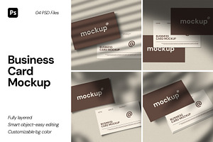 Business Card Mockup, an Advertising Mockup by Artisan Vibes