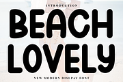 Beach Lovely, a Handwritten Font by FreshTypeINK (Thumbnail 1 of 6)