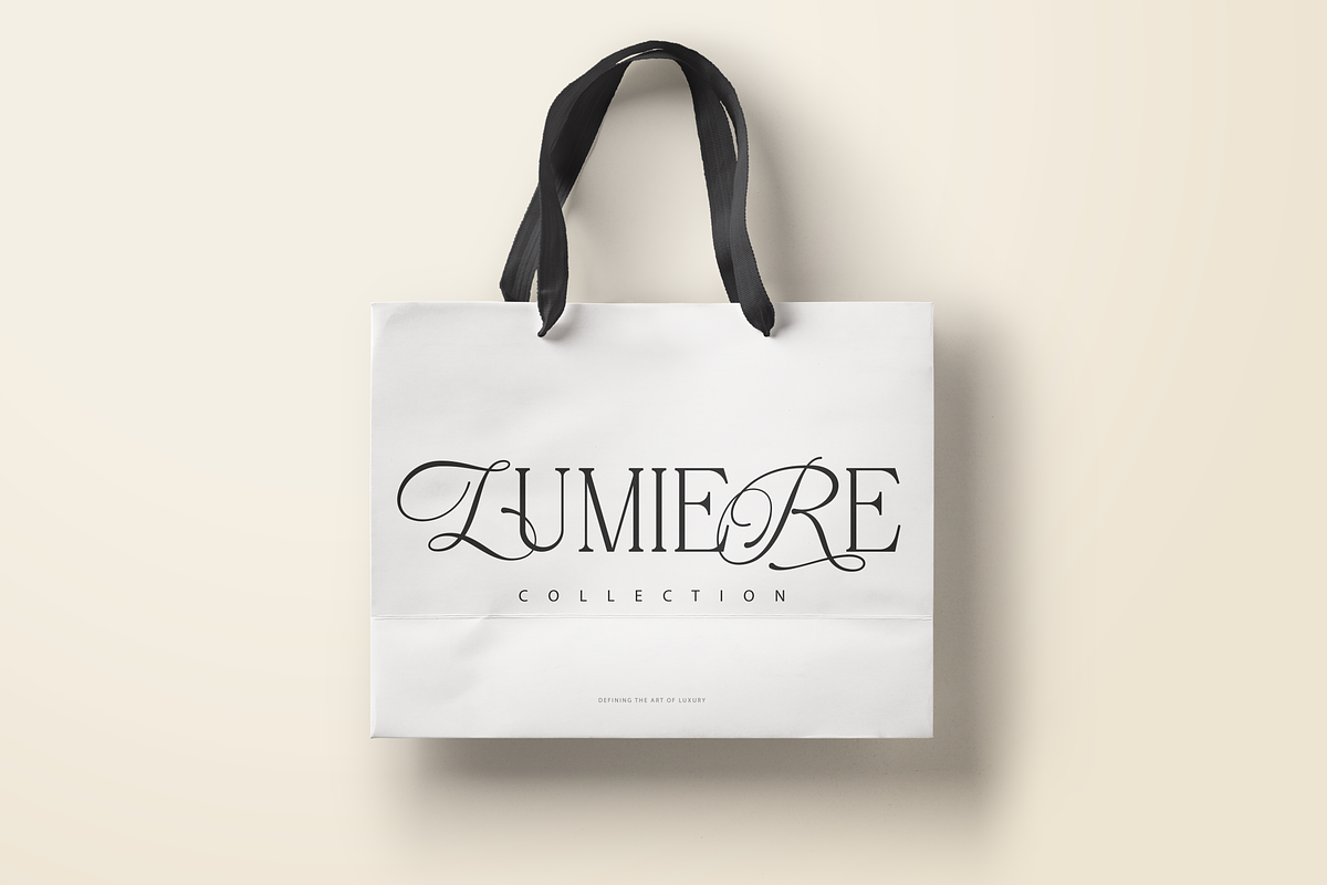 Atelier Blume - Serif & Script Font, a Script Font by agnyhasyastudio (Photo 4 of 17)