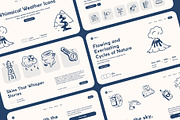 Weather Doodle Art Set, an Outline Icon by Vectors Market (Thumbnail 3 of 8)