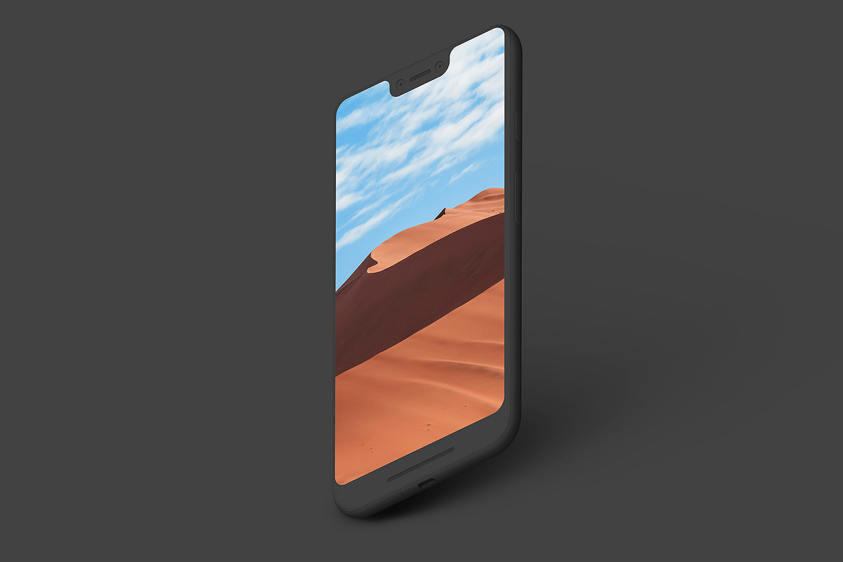 Pixel 3XL - 21 Clay Mockups - PSD, an iPhone Mockup by Asylab (Photo 50 of 73)