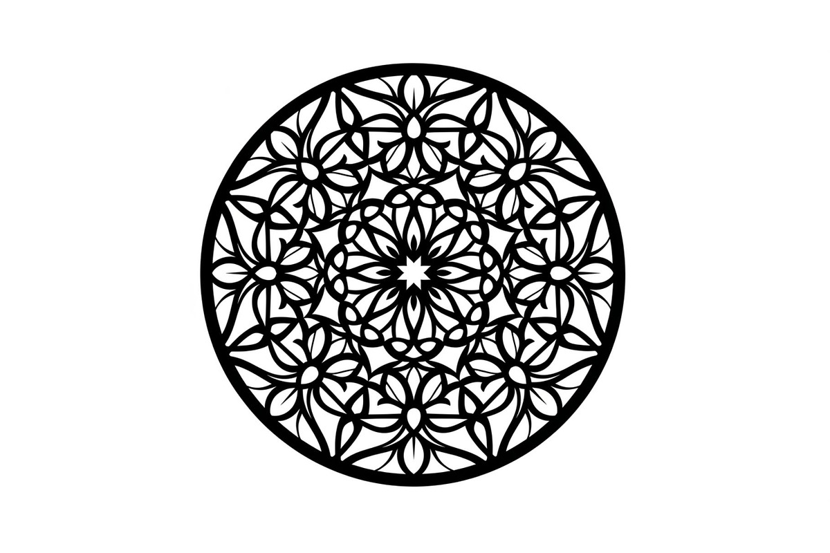 Mandala Circle Ornament Vector Bundl, an Illustration by Gaye Art (Photo 17 of 51)