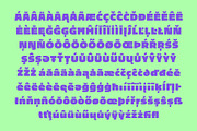 Vlafien, a Sans Serif Font by graphicook (Thumbnail 4 of 10)