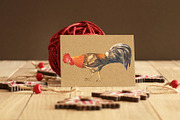 Watercolor Roosters, a Decorative Illustration by Nataliapiache (Thumbnail 6 of 6)