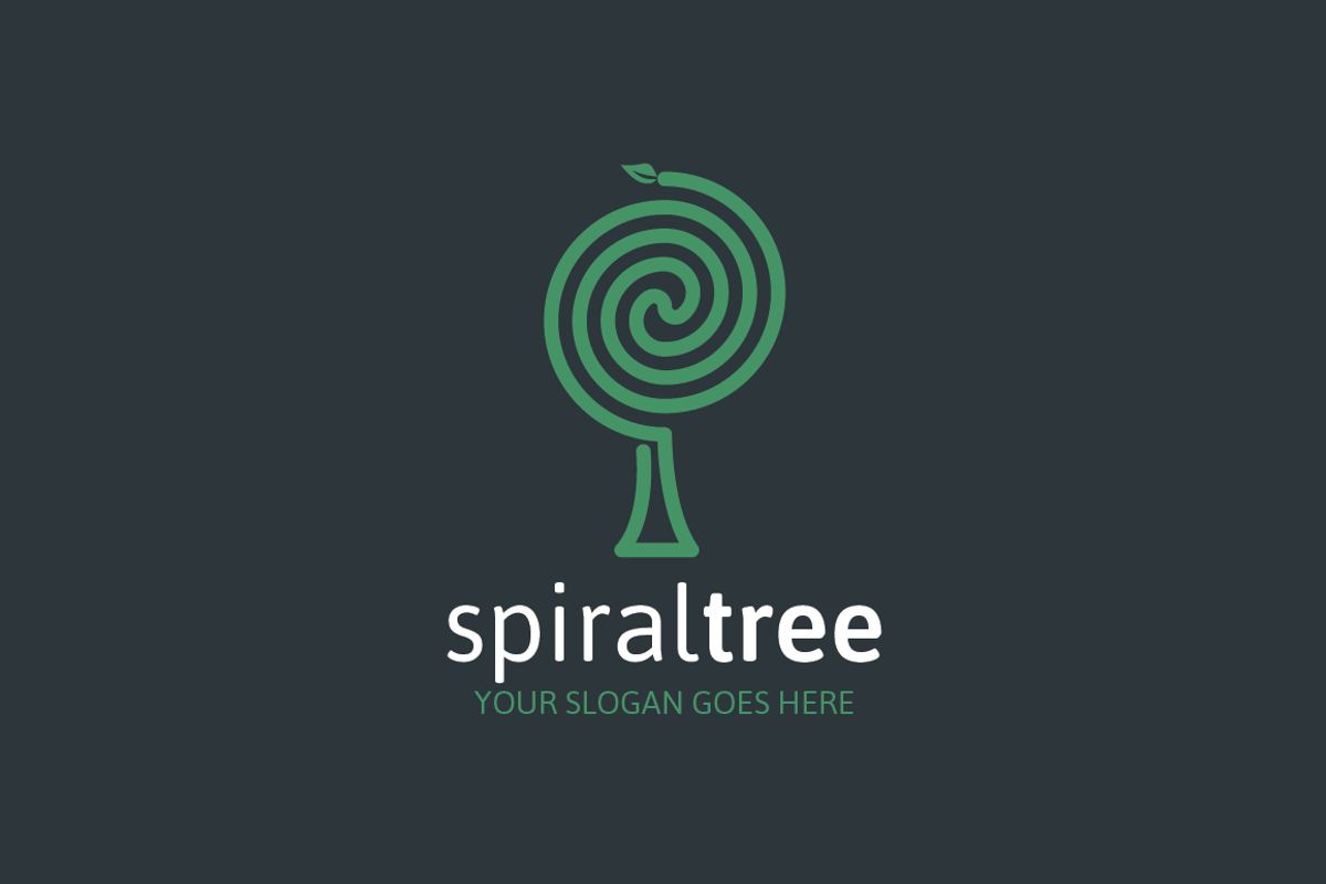 Spiral Tree Logo, a Branding & Logo Template by MLJ studios (Photo 2 of 3)