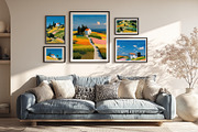 Colorful Countryside Illustration, a Decorative Illustration by Housui Patterns (Thumbnail 9 of 12)