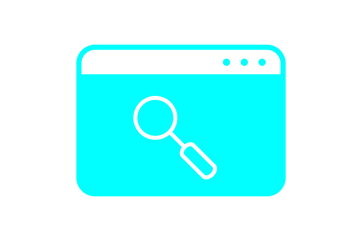 Browser icon design template, a Solid Icon by Sumberpangan (Photo 2 of 3)