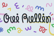 Oui Rullin a quirky display font, a Sans Serif Font by Oui Studio (Thumbnail 1 of 10)