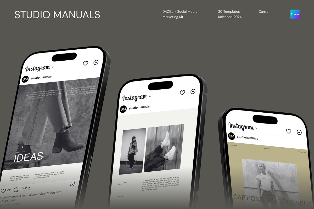 DAZIEL – Social Media Marketing Kit, a Social Media Template by Studio Manuals (Photo 6 of 8)