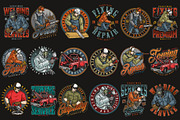 Handymen t-shirt designs, a Branding & Logo Template by DGIM studio (Thumbnail 4 of 12)