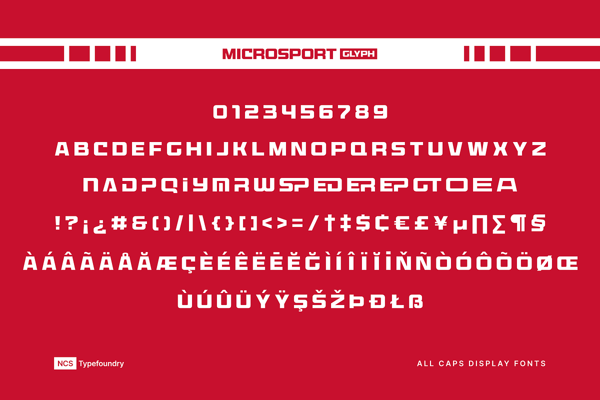 Microsport Bold Display Fonts, a Sans Serif Font by Namara Creative Studio (Photo 5 of 10)