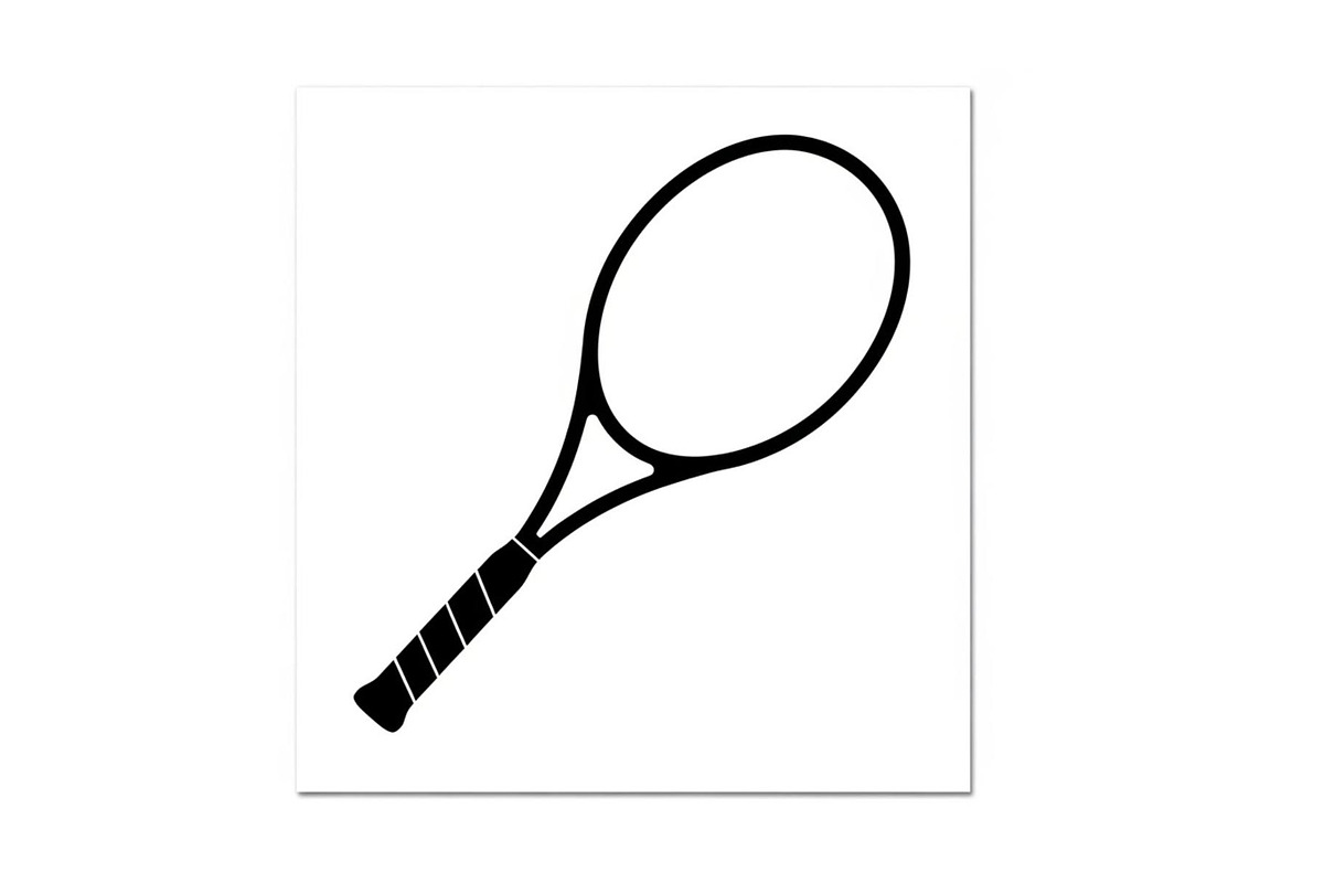 Tennis Racket Icon Silhouette Bundle, an Illustration by Designs_River (Photo 23 of 51)