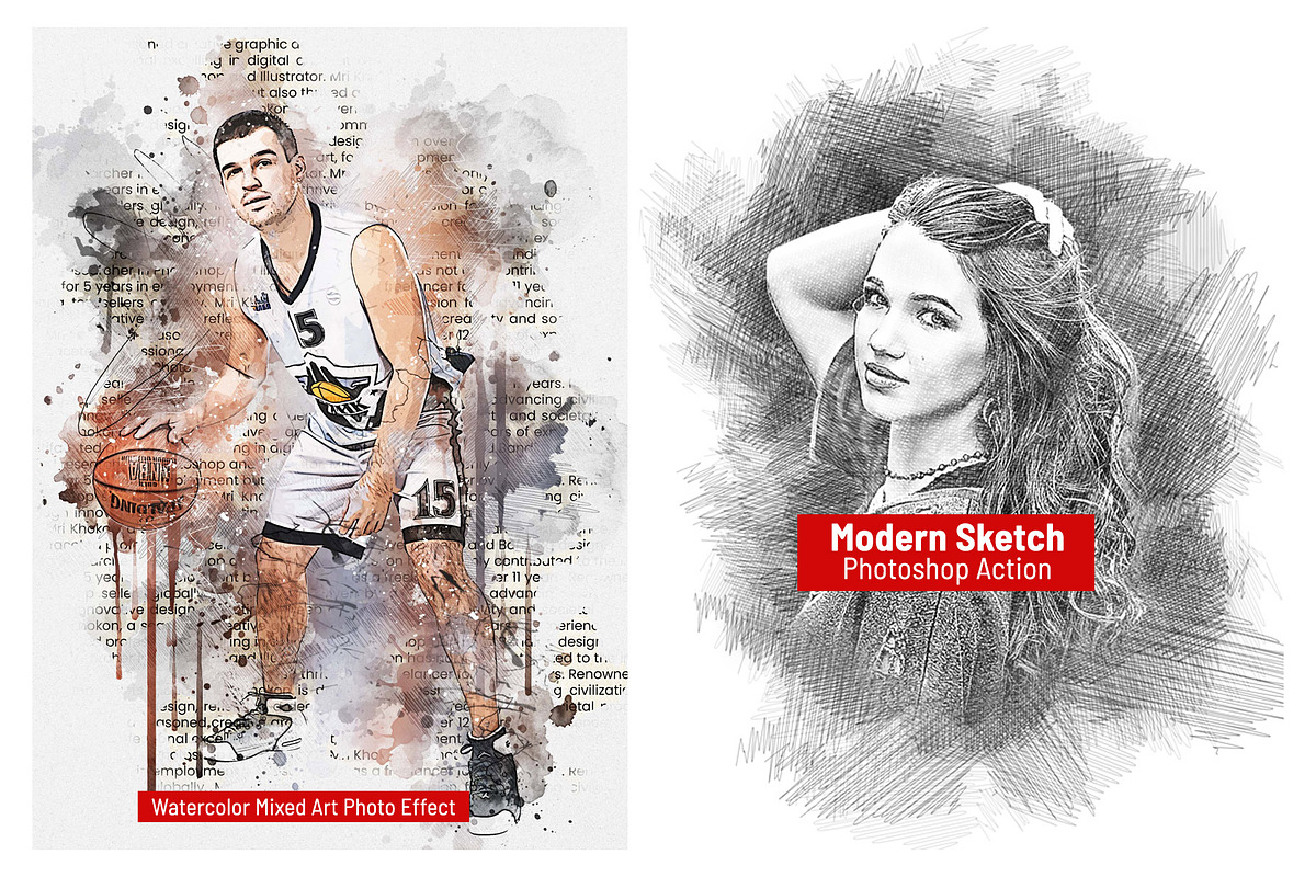 Photoshop Photo Art Effect, an Action Add-On by Photoshop Action (Photo 1 of 18)
