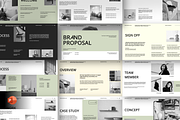 Brand Proposal Presentation Template, a Presentation Template by Spesifikstd (Thumbnail 1 of 11)
