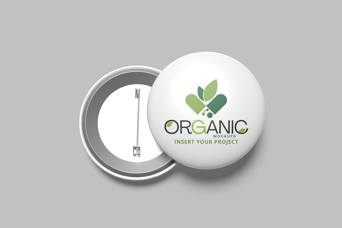 Pin Mockup, a Product Mockup by lamorastudio (Photo 5 of 11)