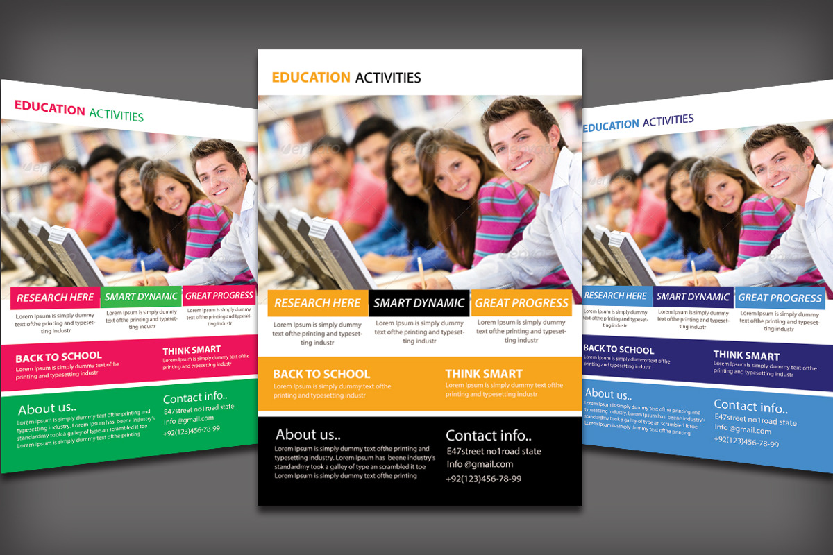 Education Flyer Template, a Flyer Template by Design Master (Photo 1 of 2)
