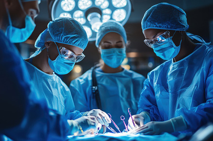 Operating Room Team: Surgeons perfor, a Background Photo by Pixeness