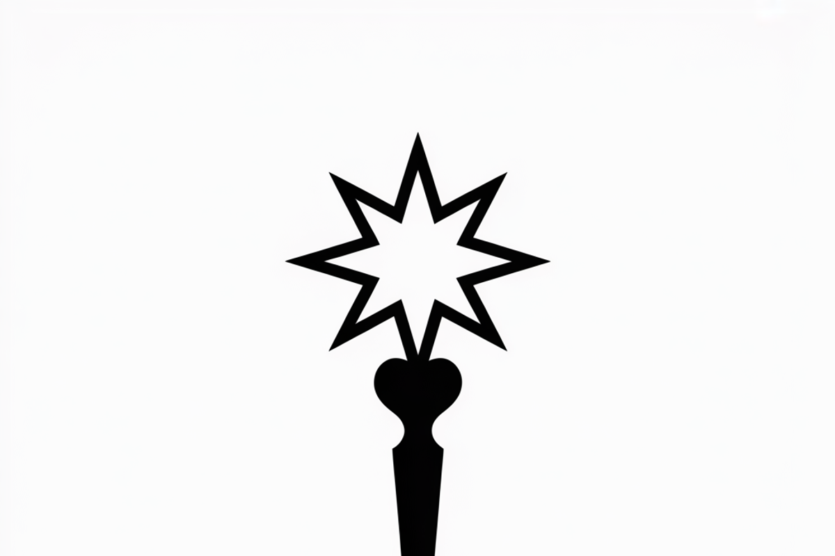 A stylish set of magic wand vector, an Illustration by Amazin_art (Photo 10 of 41)