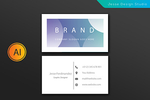 Modern Business Card Template-Vol 8