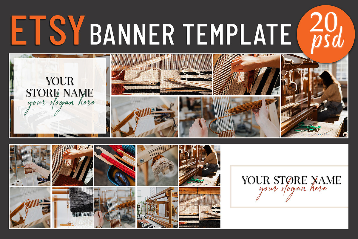 ETSY Banner Templates, a Templates & Theme by illycreative (Photo 1 of 11)