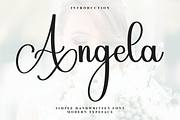 Angela, a Handwritten Font by InermediaSTUDIO (Thumbnail 1 of 7)