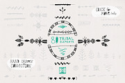 80 Hand Drawn Tribal Elements, an Object Graphic by Julia Lair (Thumbnail 1 of 4)