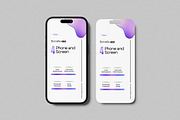 Phone and Screen Mockup, an iPhone Mockup by swsi-studio (Thumbnail 2 of 5)