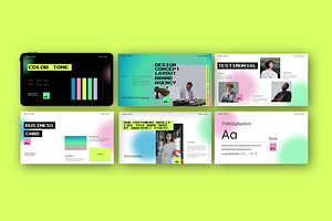 Gradienet - Brand Presentation Pack