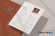 Modern Resume Template CV, a Resume Template by Theme Weavers (Thumbnail 2 of 5)