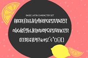 Farmhouse Lemonade Handwritten Font, a Serif Font by Sabrina Schleiger Design (Thumbnail 2 of 6)