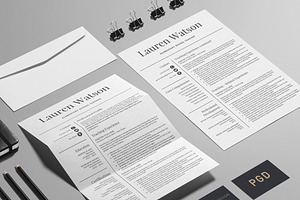 Resume Template Teacher CV