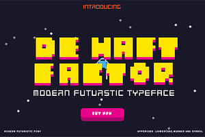 De Haft Factor Font