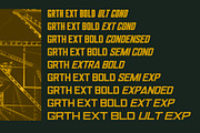 Gareth Font Family, a Sans Serif Font by Ryan Prasetya (Thumbnail 14 of 16)