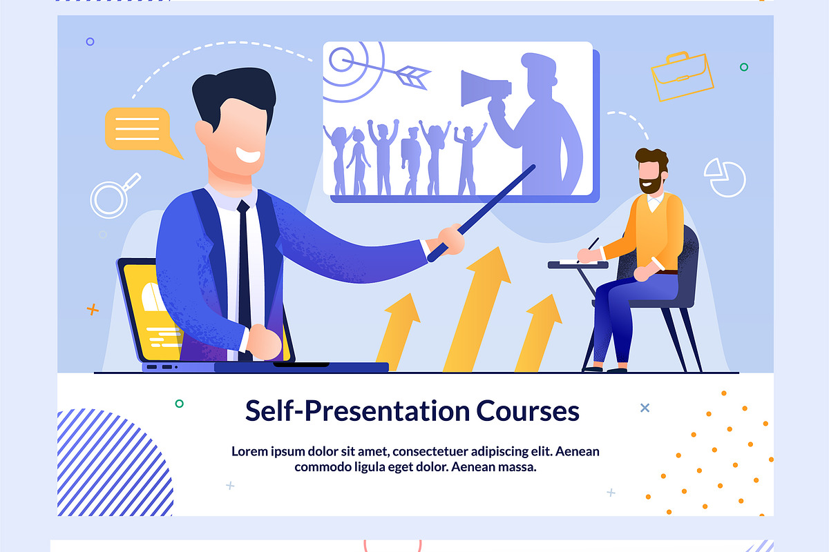 Training People Vector Scenes, a Landing Page Template by PavelVinnik (Photo 3 of 3)