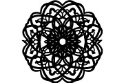 Intricate Black Mandala Circle, a Decorative Illustration by Designer_Momina (Thumbnail 8 of 20)