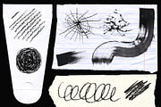 Paper Collage and Scribbles Elements, a Graphic by LarysaZabrotskaya (Thumbnail 10 of 24)