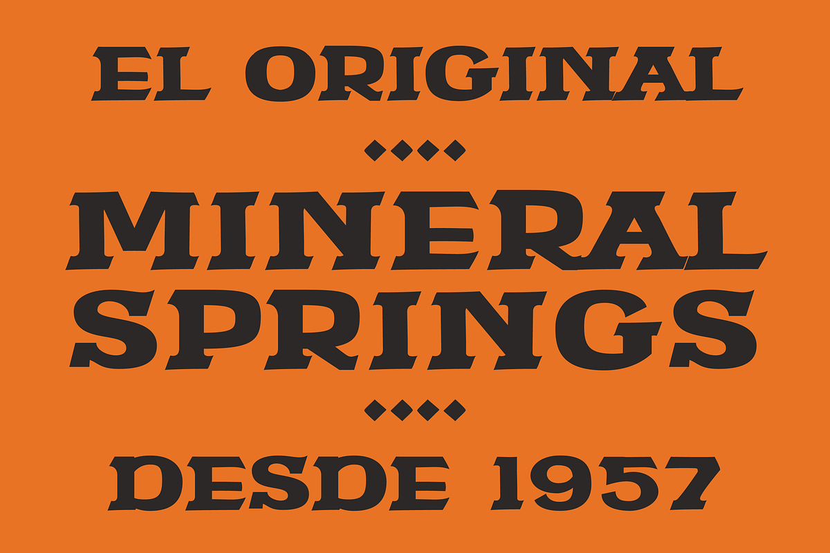 RUMAS, a Slab Serif Font by SAMPLE (Photo 4 of 4)